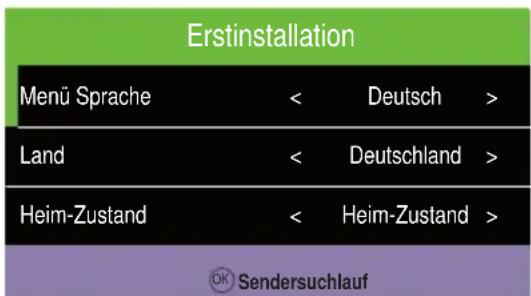 Caratec Vision CAV220B - Erstinstallation bei Empfang über Satellit - 1