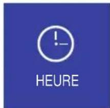 Caratec Vision CAV220B - Menu Heure - 1