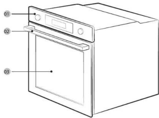 SAMSUNG NV7B4550VAB - Pakkens innhold - 1