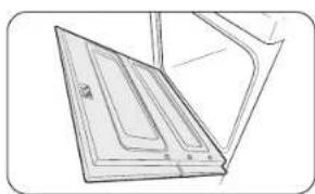SAMSUNG NV7B4550VAB - Flexibel dörr (endast tillämpliga modeller) - 3