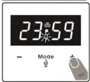 SHARP K-60DX19IM0-EU - Réglage du temps d'avertissement audible - 2