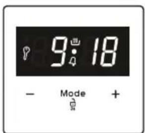 SHARP K-60DX19IM0-EU - Réglage du temps d'avertissement audible - 3