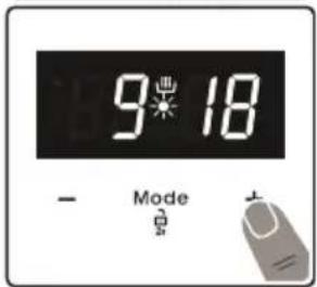 SHARP K-60DX19AM0-EU - Time adjustment - 2