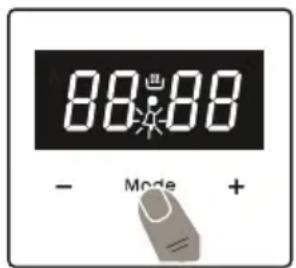 SHARP K-60DX19AM0-EU - Regolazione orario con avviso acustico - 1