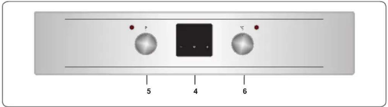 SHARP K-60DX19AM0-EU - Control Panel - 1