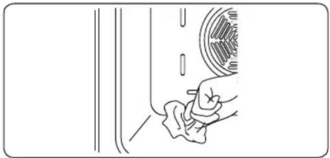 SHARP K-60DX19AM0-EU - Cleaning the Inside of the Oven - 1