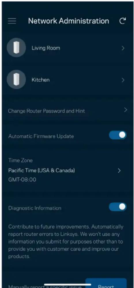 LINKSYS Atlas 6 - Administrarea rețelei - 1