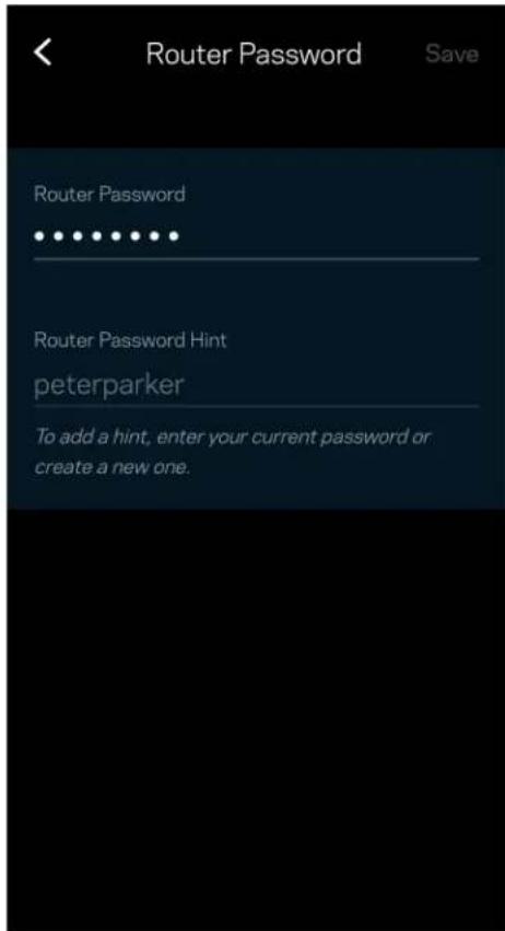 LINKSYS Atlas 6 - Palavra-passe do router - 1