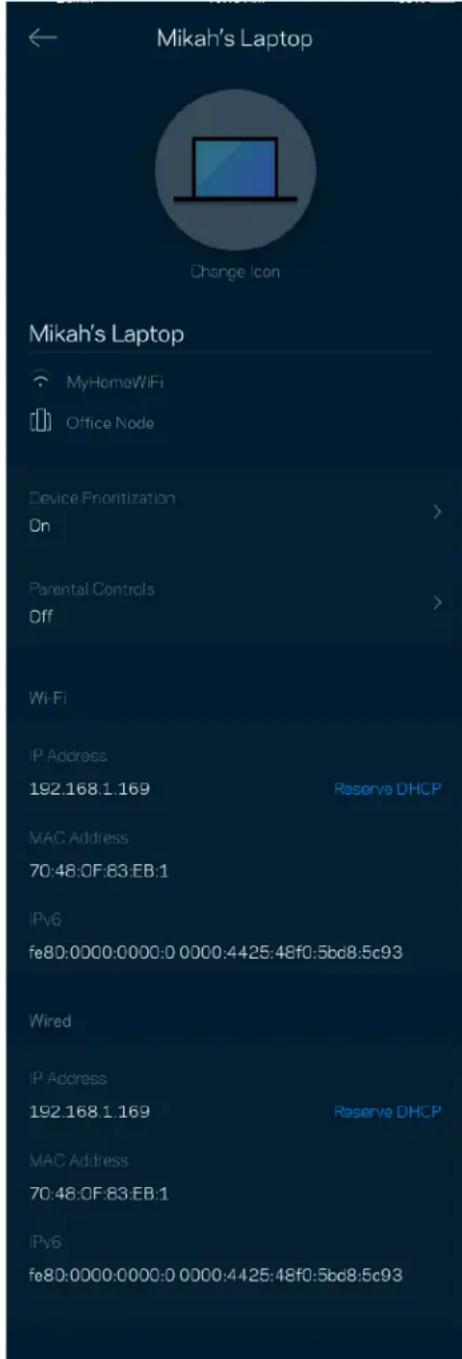 LINKSYS Atlas 6 - To view or change device details - 1