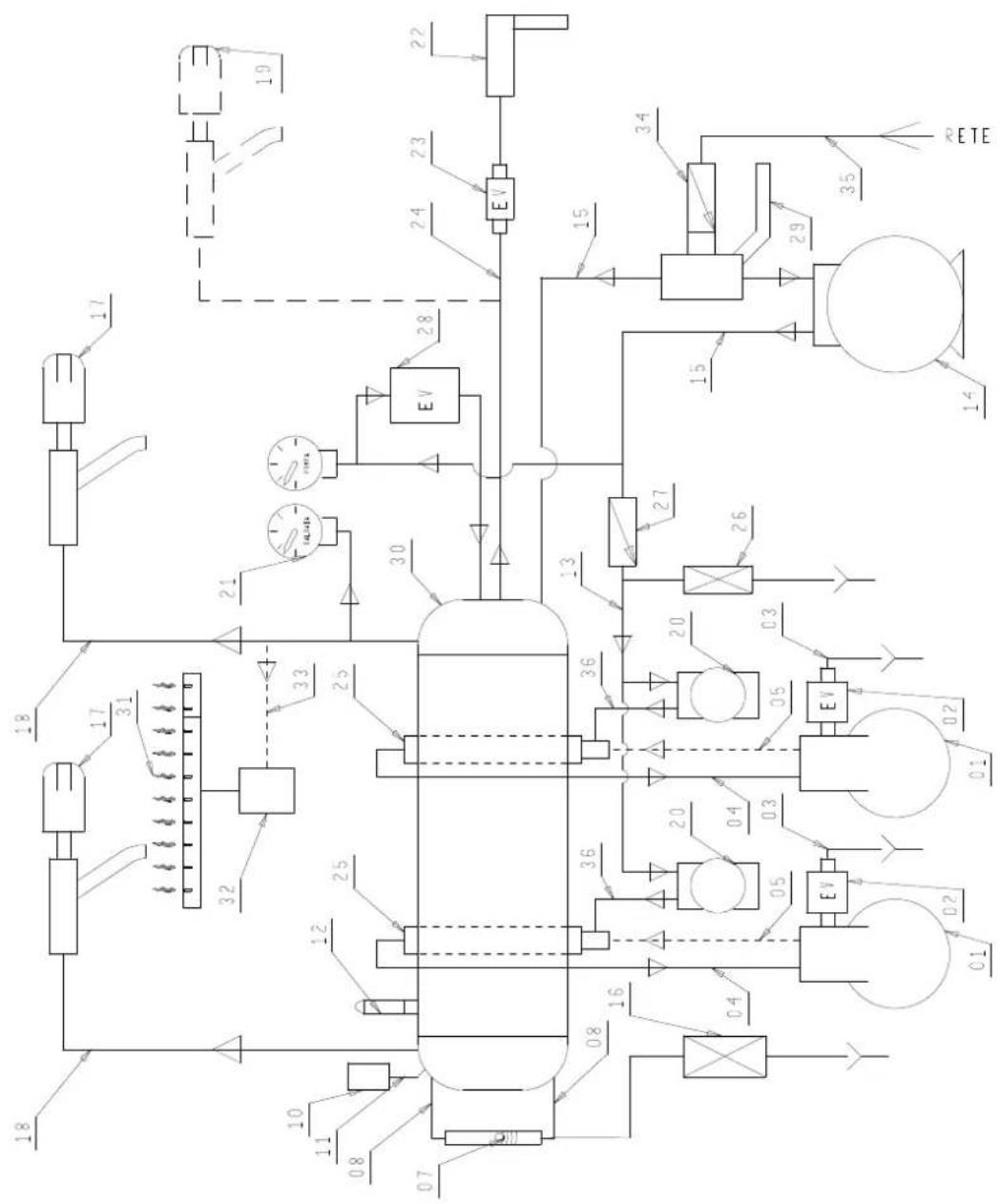 LA PAVONI Diamante Lever 3 Groups - - ENTSORGUNG DER MASCHINE - 12
