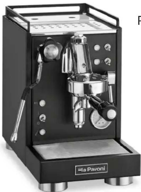 LA PAVONI Mini Cellini Black - 1