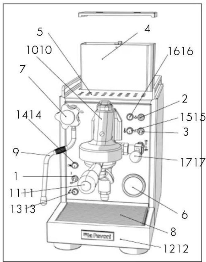 LA PAVONI Mini Cellini Black - LPSMCB01LPSMCS01 - 1