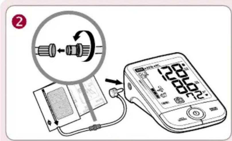 Rossmax X9 BT - Mise en place du brassard - 5