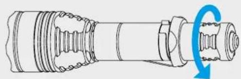 ArmyTek Predator Pro - FOR Å SETTE INN/BYTTE BATTERI - 1