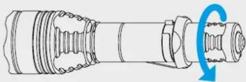ArmyTek Predator Pro - TO SET/REPLACE BATTERY - 1