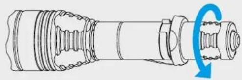 ArmyTek Viking Pro - TO SET/REPLACE BATTERY - 1