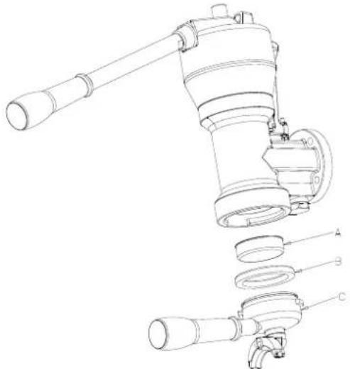 LA PAVONI Diamante E61 Manual 2 Groups - - TARIERUNG DES PUMPENDRUCKS - 2
