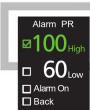 Rossmax SA300 - Alarm Pulse Rate Setup - 5