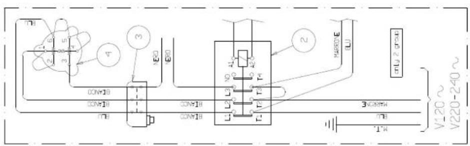 LA PAVONI Diamante E61 Manual 3 Groups - - ENTSORGUNG DER MASCHINE - 3