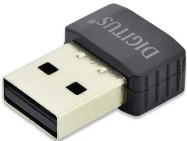 Digitus DN-70565 - Adaptateur USB 2.0 sans fil double bande 11AC 600Mbit/s - 1