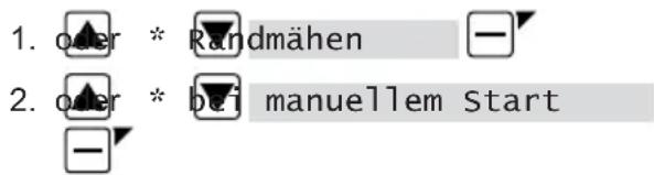 AL-KO Robolinho 500I - Randmähen bei manuellem Start - 1