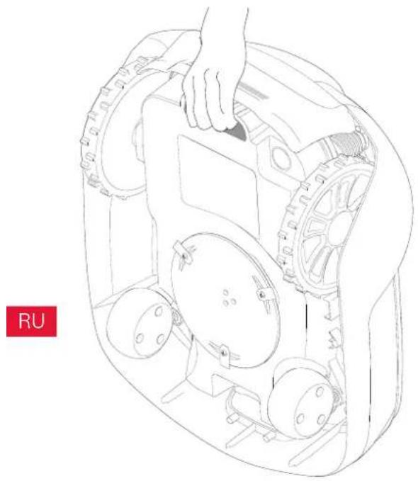 Cramer RM2700 - Регулировка Высоты Скашивания - 2