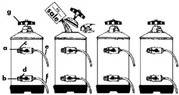 LA PAVONI Diamante Lever 2 Groups - - USE OF THE SOFTENER - 1