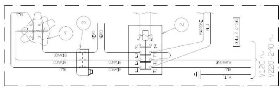 LA PAVONI Diamante Lever 2 Groups - 18-ENTSORGUNG DER MASCHINE - 3