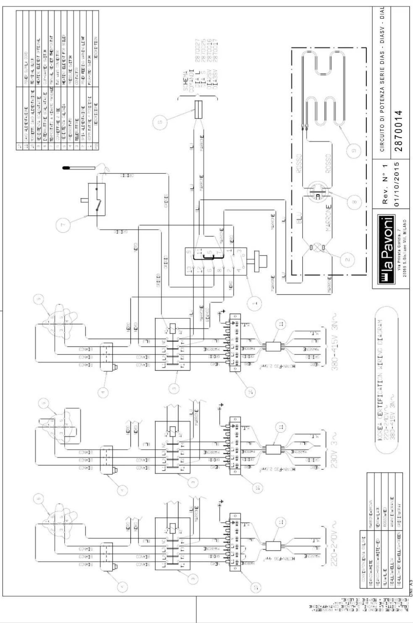 LA PAVONI Diamante Lever 2 Groups - 18-ENTSORGUNG DER MASCHINE - 4