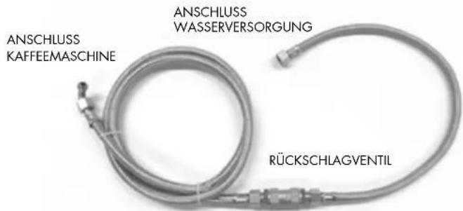 LA PAVONI Diamante Lever 2 Groups - Achtung! Die Maschine muss mit Wasser mit einer Wasserhärte über 8°F (14,32 dH) gespeist werden. - 1