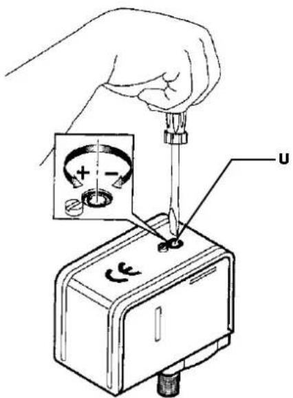 LA PAVONI Diamante Lever 2 Groups - 6.1- REGOLAZIONE DEL PRESSOSTATO - 3