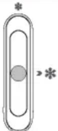CANDY CCH1T518EW - Temperaturindstilling af fryseafdelingen - 5