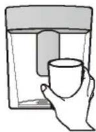 CANDY CCH1T518EW - Dispensing water - 2