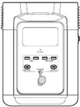 ECOFLOW DELTA 2 P - 使用USB輸出 - 1