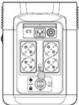 ECOFLOW DELTA 2 P - AC-uitvoerpoort - 1
