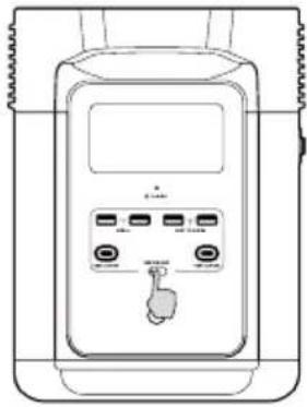 ECOFLOW DELTA 2 P - Puerto de salida USB - 1