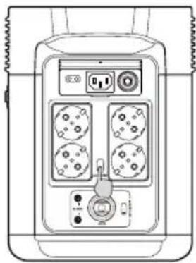 ECOFLOW DELTA 2 P - AC-Ausgang - 1