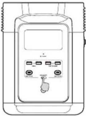 ECOFLOW DELTA 2 P - USB-uitgangspoort - 1