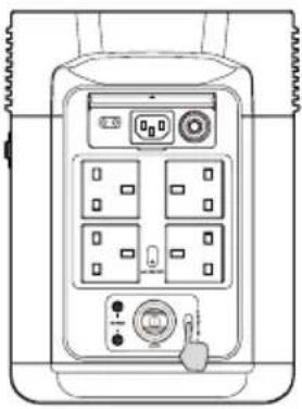 ECOFLOW DELTA 2 P - 12V DC Output Port - 1