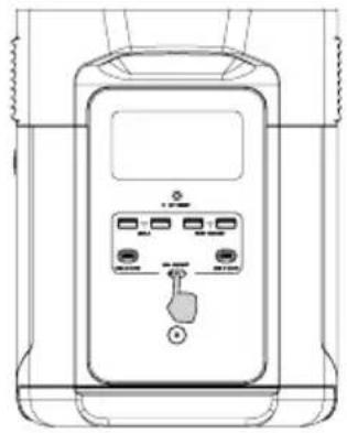 ECOFLOW DELTA Max 2000 - USB-uitgangspoort - 1