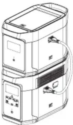 ECOFLOW DELTA Max 2000 - Bitte befolgen Sie die nachstehenden Anweisungen vor dem Verwenden des Ersatzakkus: - 1
