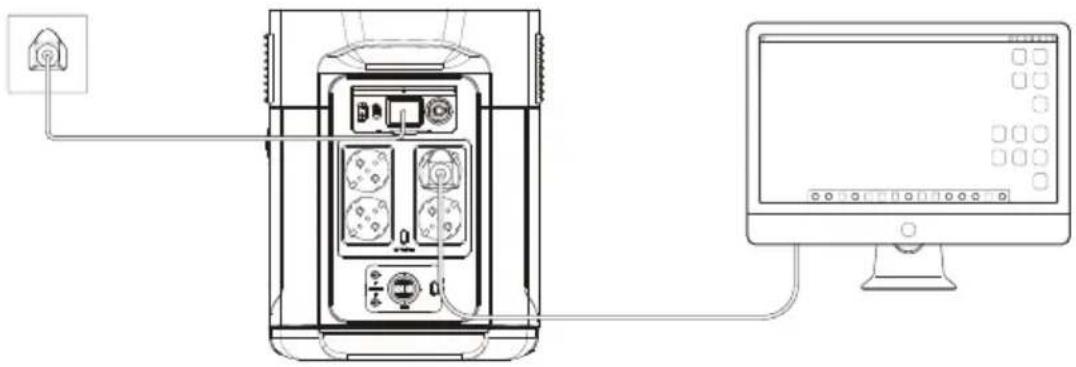 ECOFLOW DELTA Max 2000 - Sistema de alimentación de emergencia (SAE) - 1