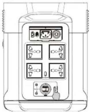 ECOFLOW DELTA Max 2000 - Porta di uscita CC 12 V - 1