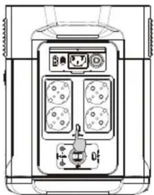 ECOFLOW DELTA Max 2000 - Выходной порт переменного тока - 1