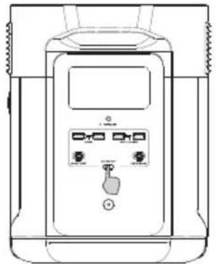 ECOFLOW DELTA Max 2000 - USB-Ausgang - 1