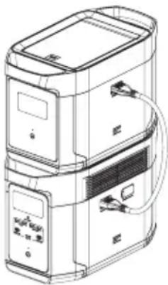 ECOFLOW DELTA Max 2000 - Avant d'utiliser la batterie supplémentaire, veuillez suivre les instructions ci-dessous : - 1
