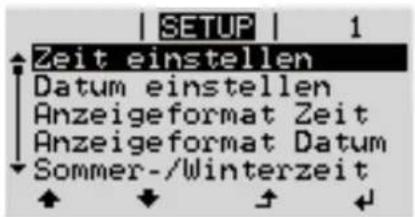 Fronius ECO 25.0-3-S - Die erste Stelle eines einzustellen- den Wertes blinkt: - 2
