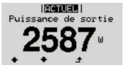 Fronius ECO 25.0-3-S - Navigation dans le niveau Menu - 1