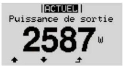 Fronius ECO 27.0-3-S - Navigation dans le niveau Menu - 1