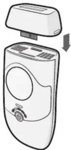 HOMEDICS Duo Pro IPL-HH170 - Om het opzetstuk te verwisselen of vervangen: - 1